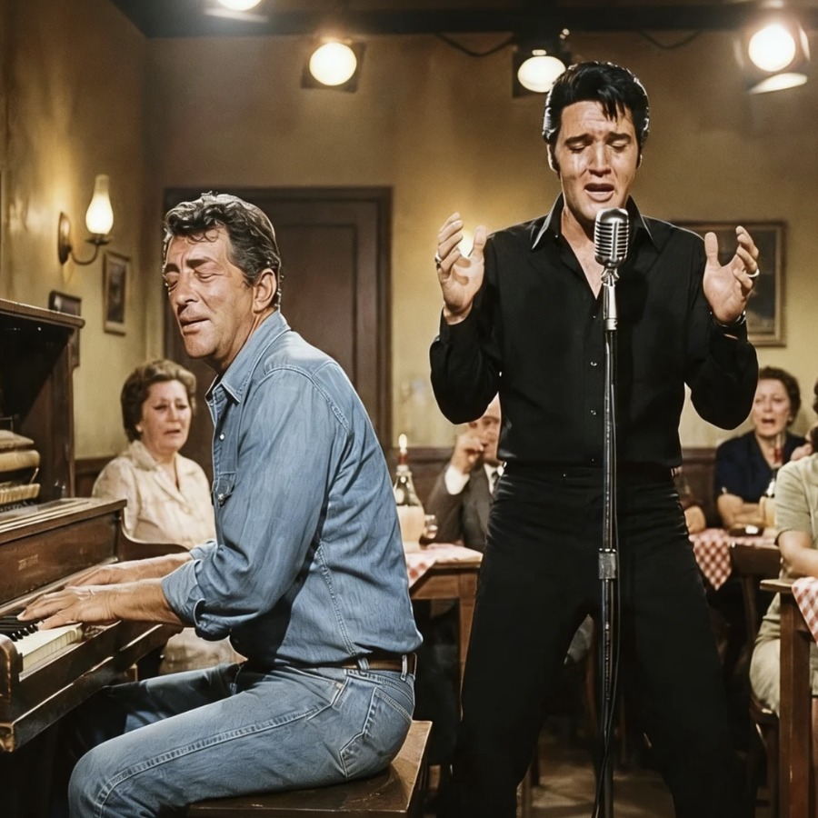 Elvis Presley and Dean Martin Held a Private Surprise Show — What Happened Next Left Everyone Emotional