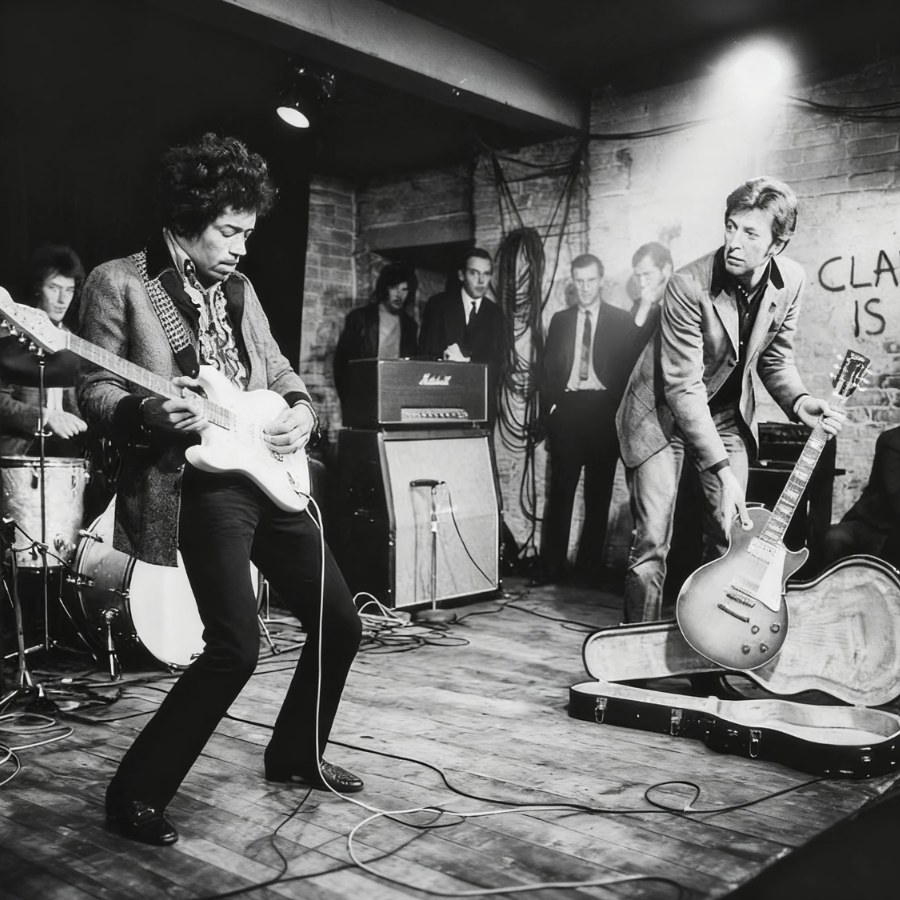 Clapton Was “GOD” — Until He Saw Jimi Hendrix Play One Song. His Confession 50 Years Later Will Break You