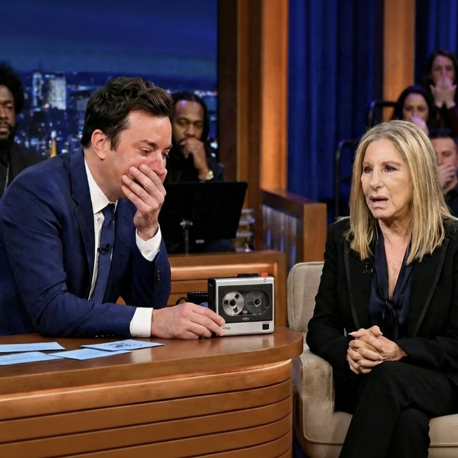 Barbra Streisand Suddenly Fell Silent While Listening to This Emotional Song — Jimmy Fallon Couldn’t Hold Back His Tears