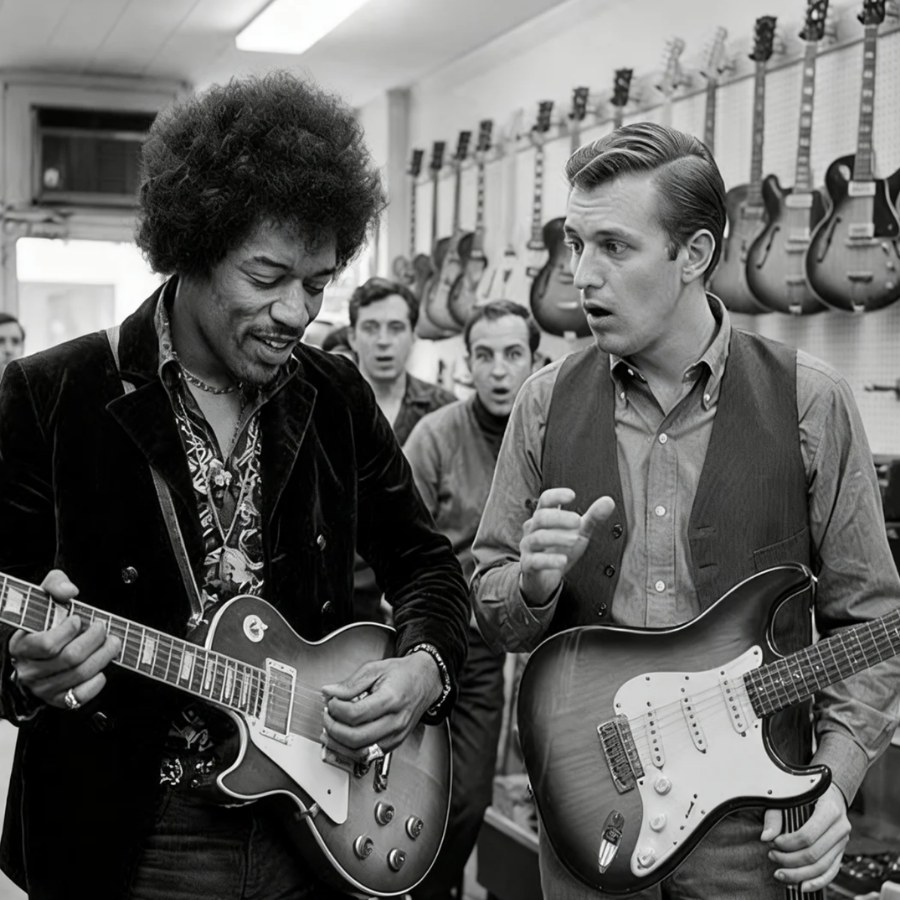 Session Guitarist Interrupted Jimi: ‘This Needs Experienced Hands’ — The Entire Store Fell Silent for 4 Minutes