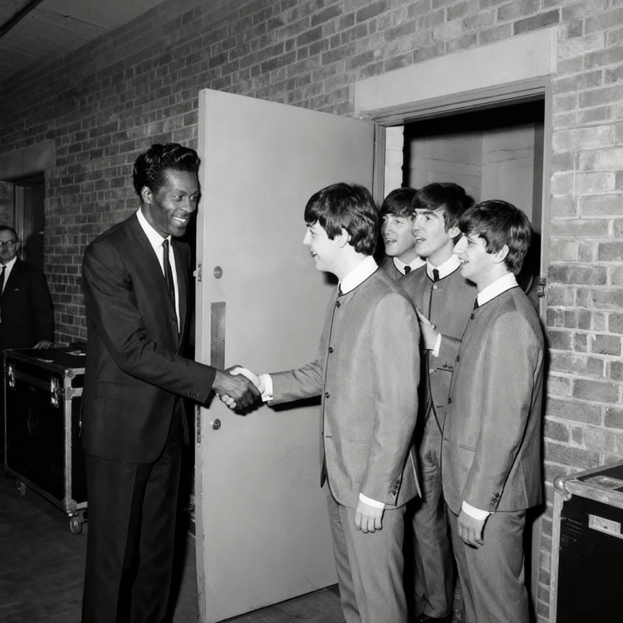 The Beatles Cancelled Everything to Meet Chuck Berry — Their 7 Hours Together Changed Music Forever