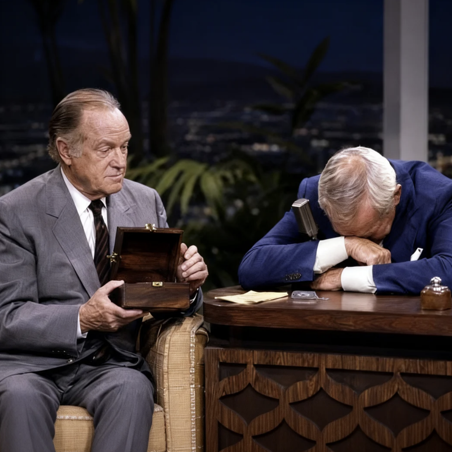 Bob Hope Handed Johnny Carson a Sealed Box — 7 Minutes Later Johnny Couldn’t Stop Crying