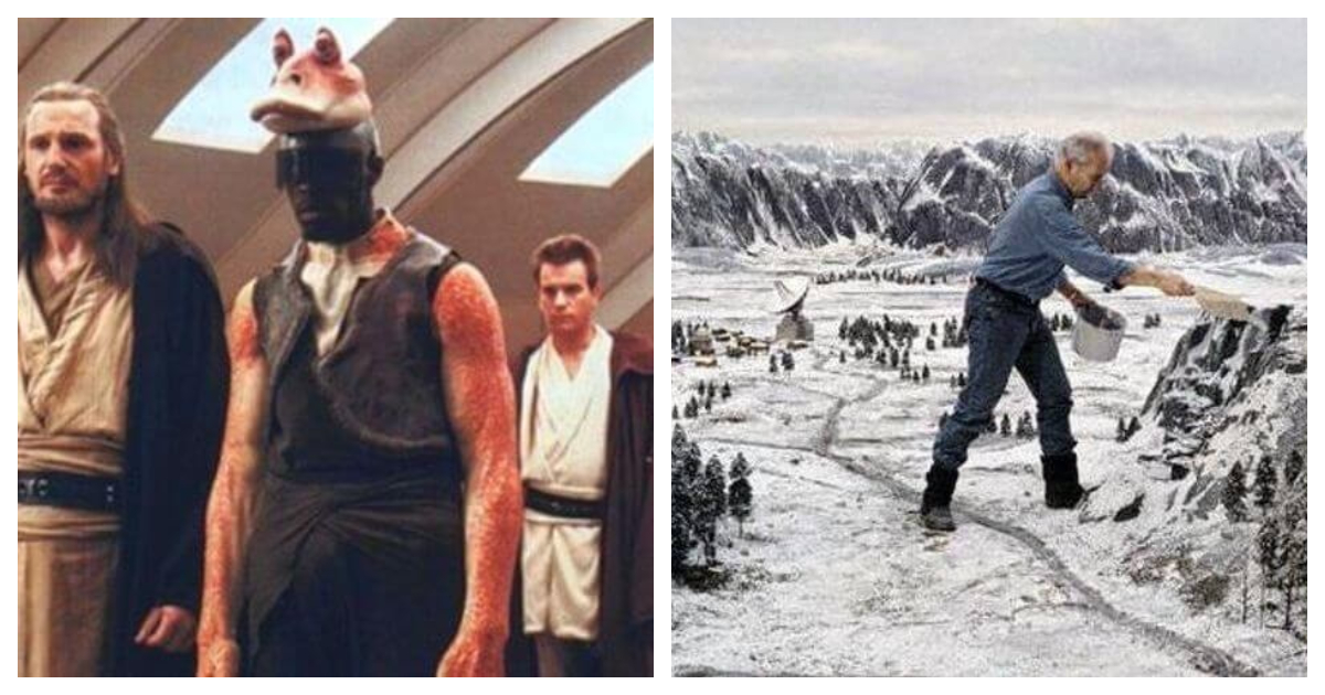 17 Behind-The-Scenes Images That Show What Film Creators Hide From Us