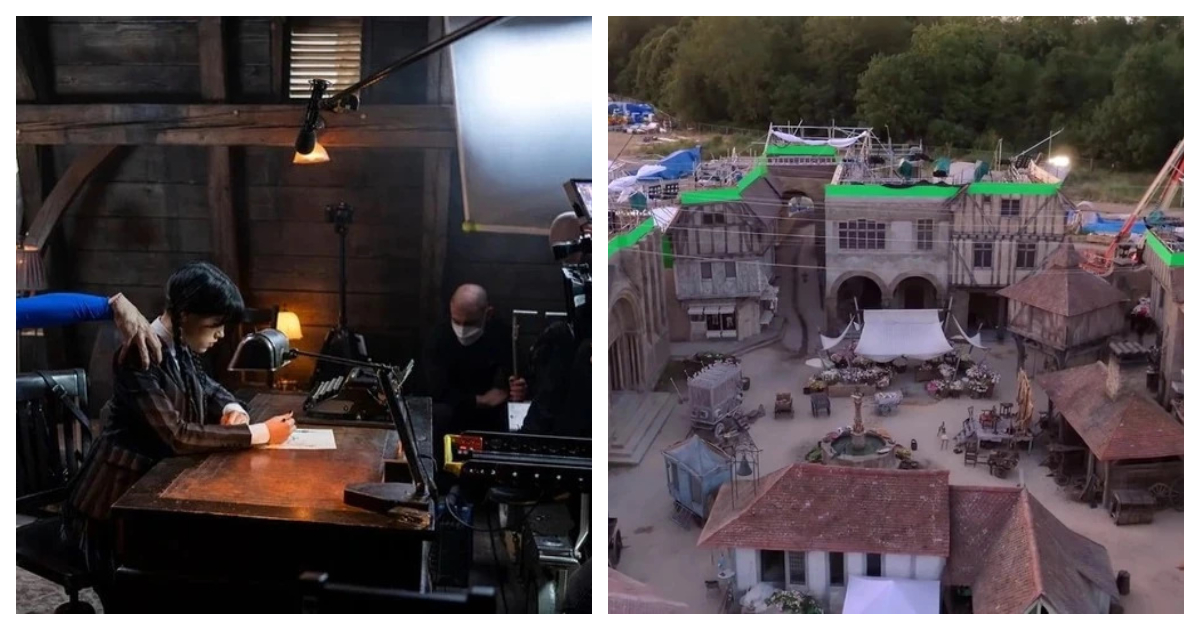 19 Behind-The-Scene Images That Reveal How Movie Magic Happens On Set