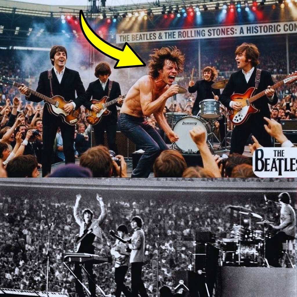 The Beatles and Rolling Stones Shared a Historic Stage — What Happened Next Shocked the Entire World