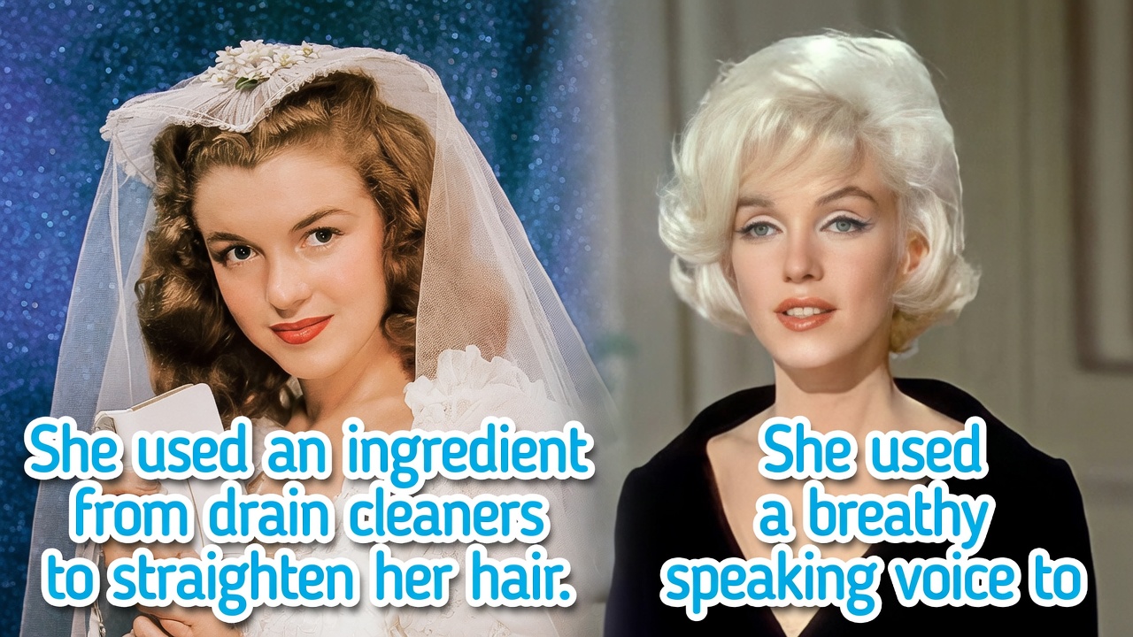 10 Surprising Beauty Transformations Marilyn Monroe Made Before Becoming a Hollywood Icon